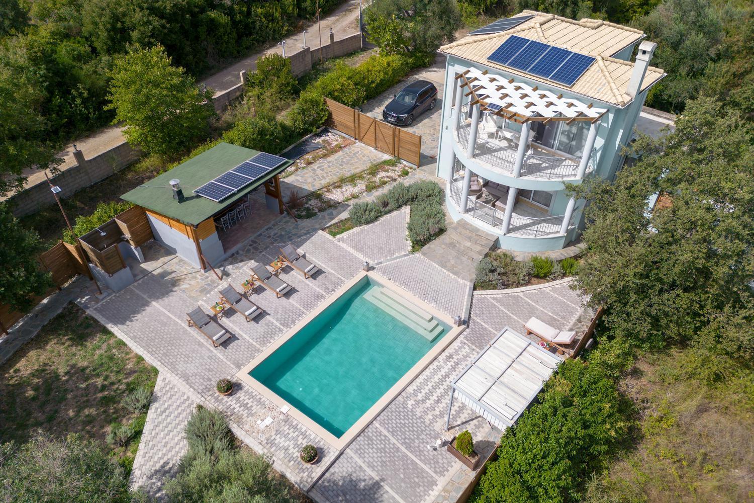 Villa Serenity - Off Grid Villa Pouládes Extérieur photo