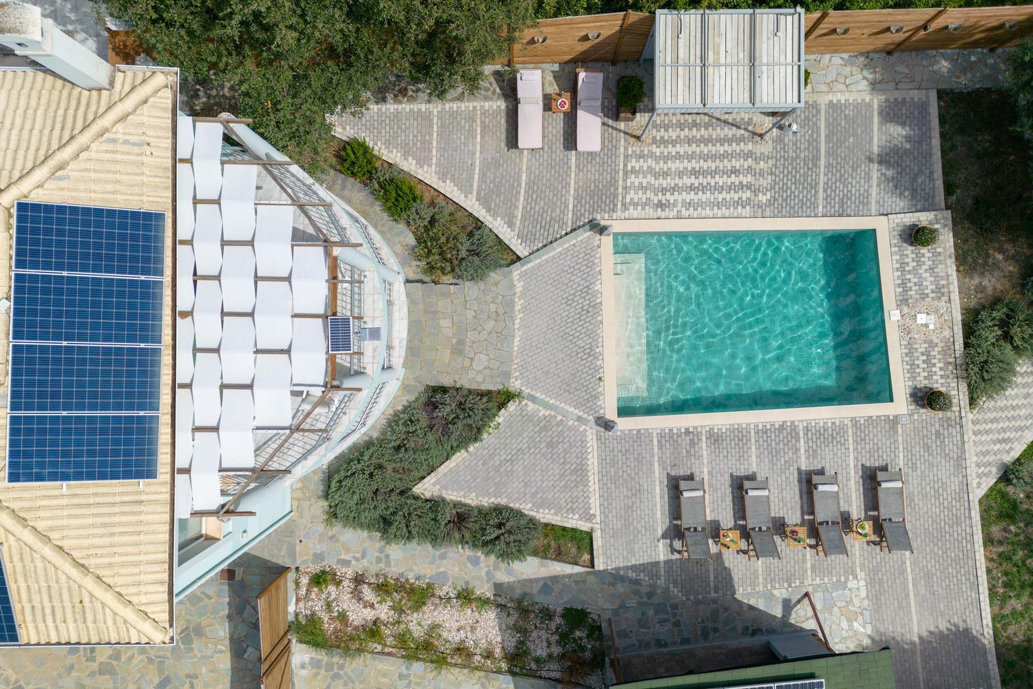 Villa Serenity - Off Grid Villa Pouládes Extérieur photo